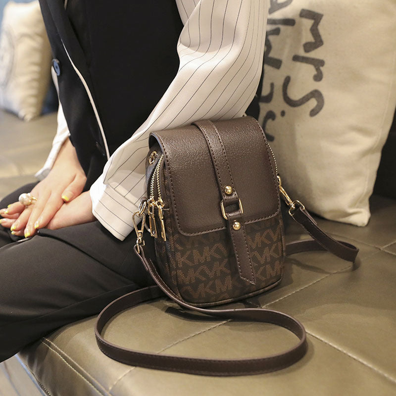 Compact Structured Crossbody Handbag