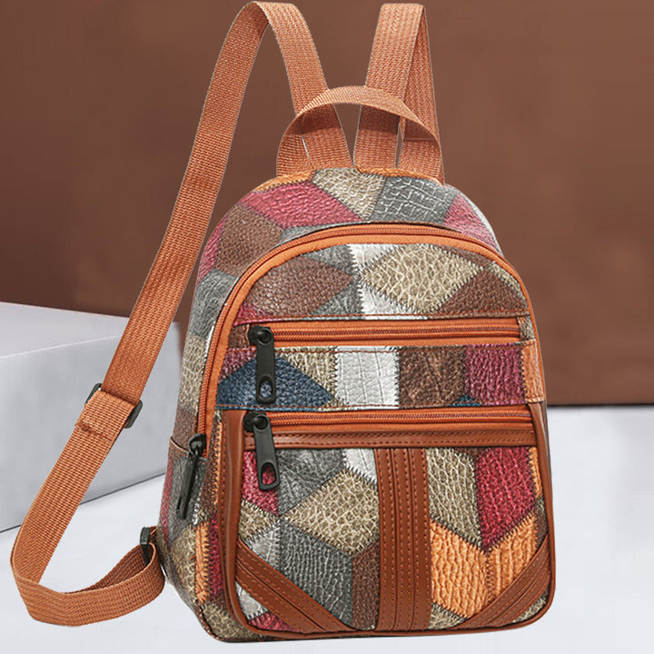 Women's Geometric Patterned Mini Backpack Kalsten