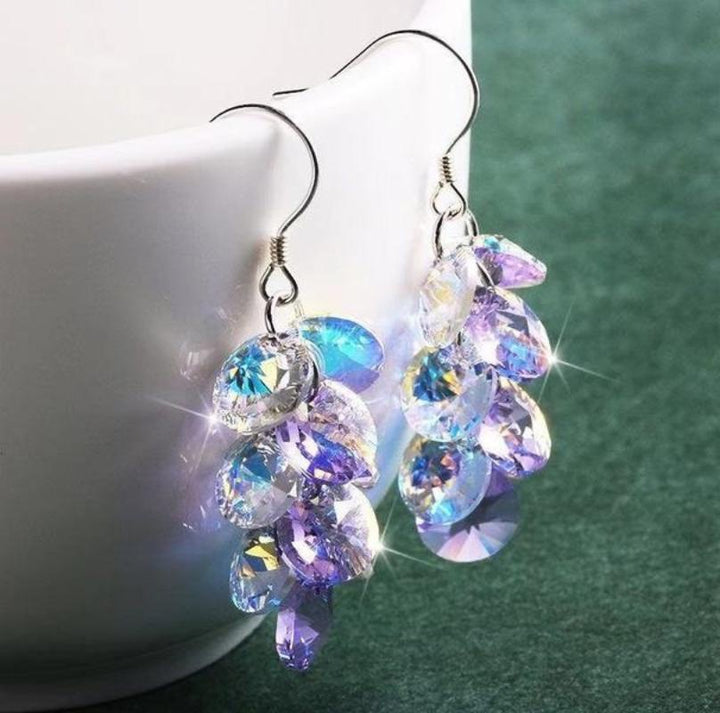 Dazzling Crystal Chandelier Earrings Kalsten