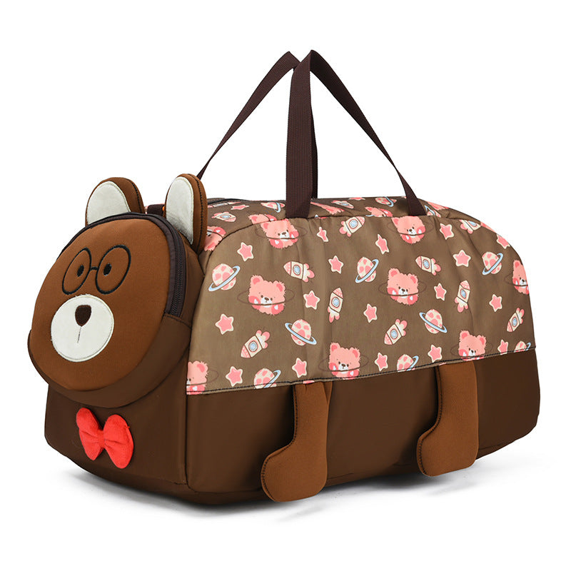Cute Animal Themed Travel Duffle Bag Kalsten