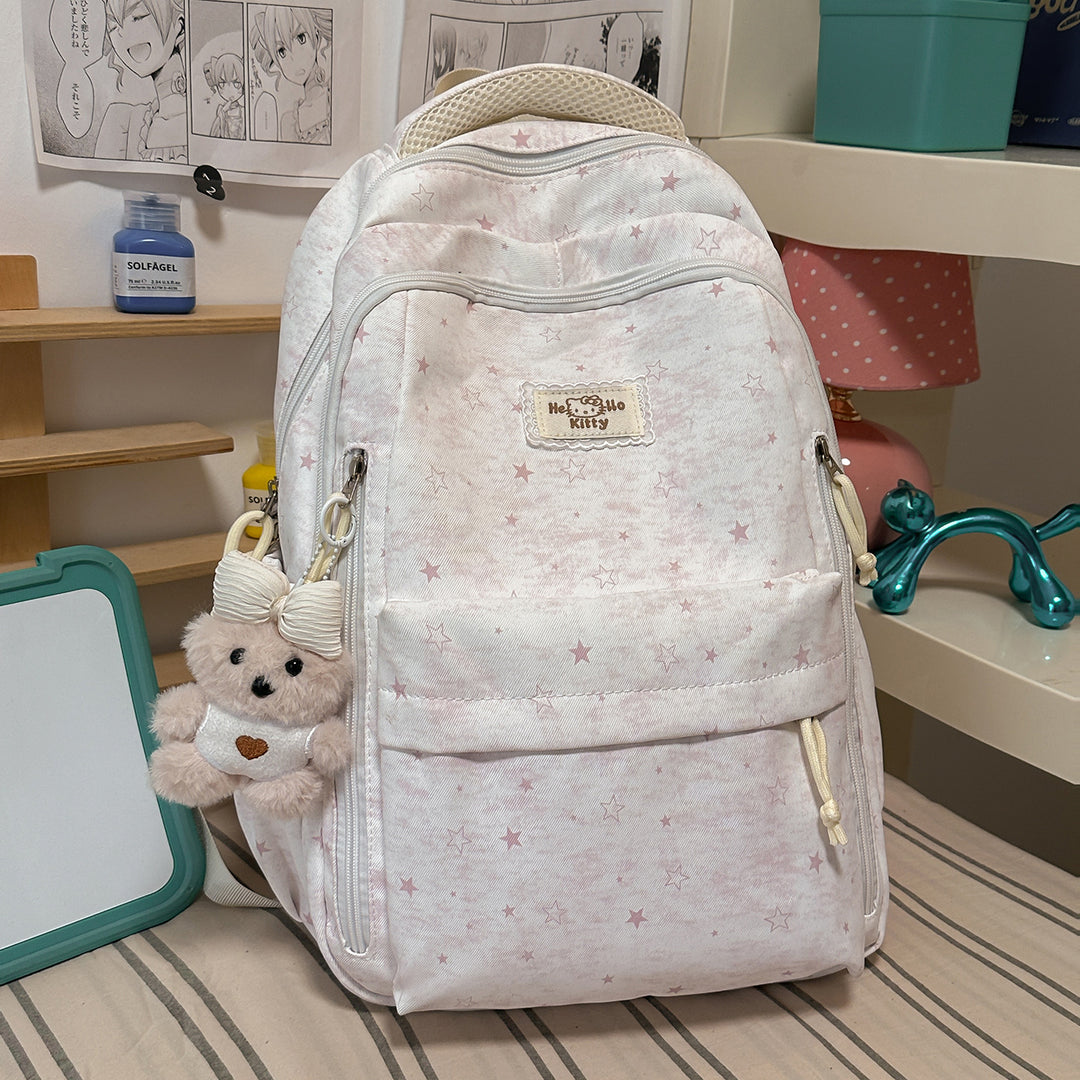 Cute Heart-Patterned Backpack Kalsten