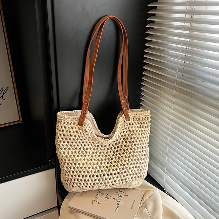 Woven Seagrass Tote Bag