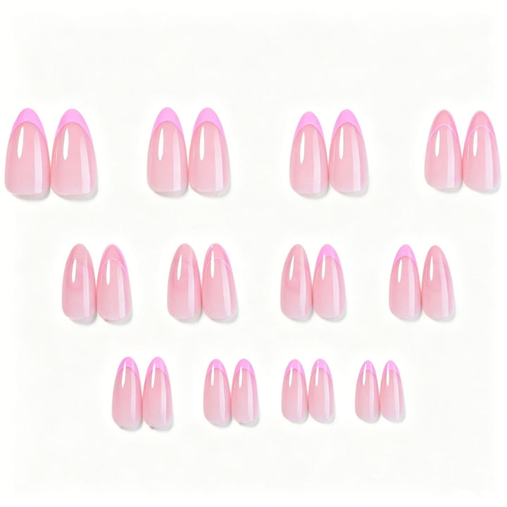 Elegant Stiletto Nail Art Tips with Heart Design Kalsten