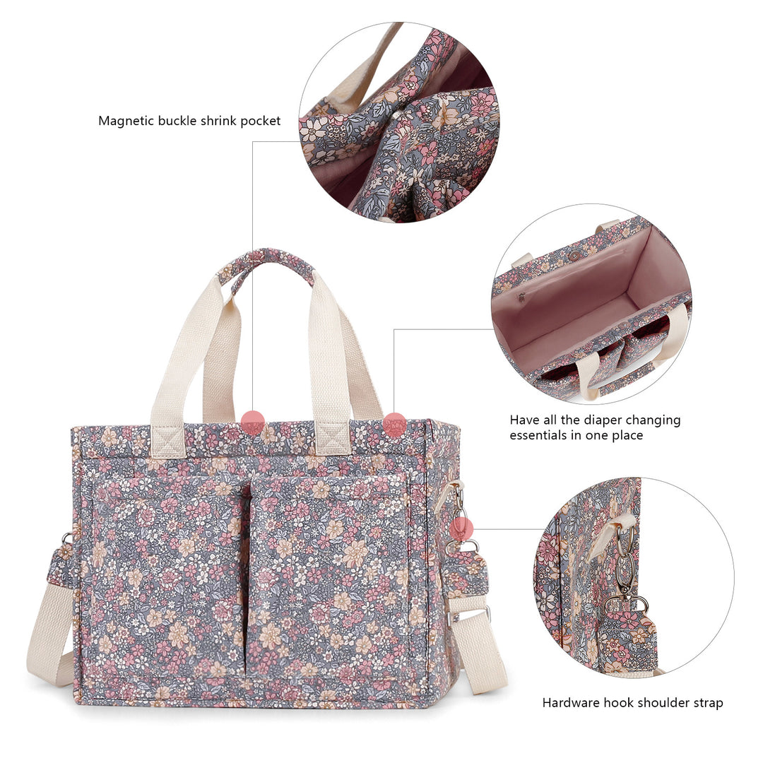 Flower pattern handbag Kalsten