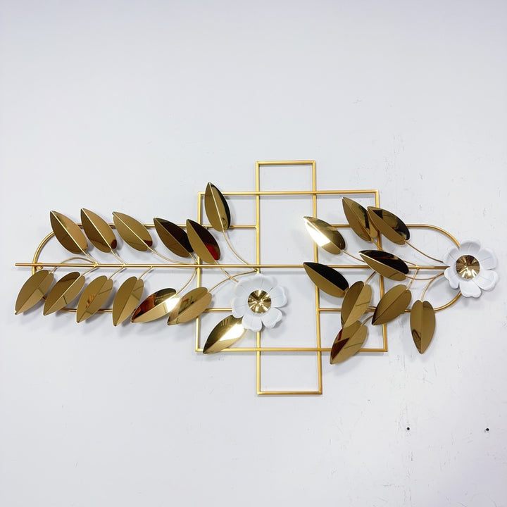 Elegant Botanical Wall Art Sculpture Kalsten