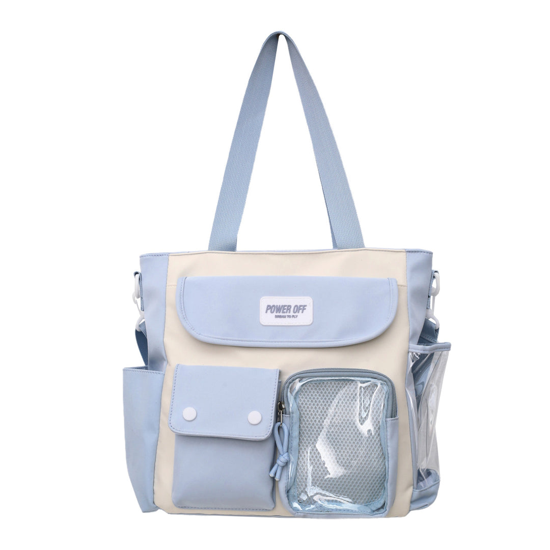 Multi-Pocket Utility Tote Bag Kalsten