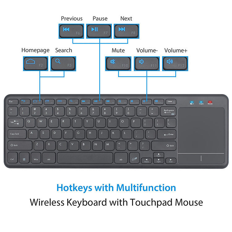 Wireless Touchpad Keyboard Kalsten