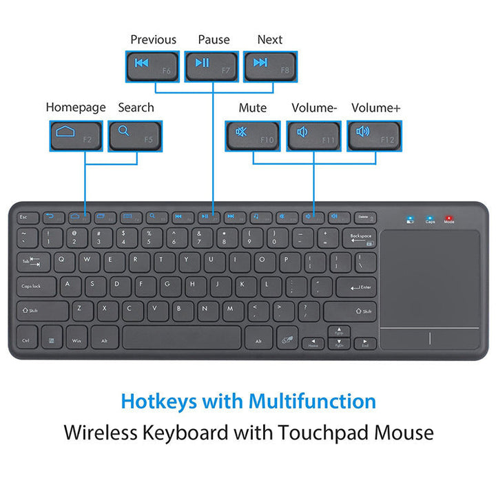 Wireless Touchpad Keyboard Kalsten