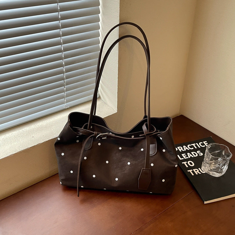 Stylish Suede Tote Bag