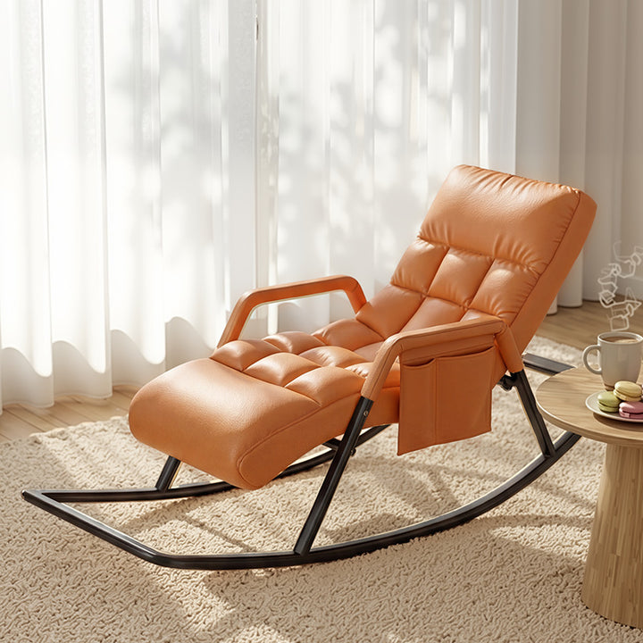 Ladies rocking chair with ergonomic design and luxurious upholstery Kalsten