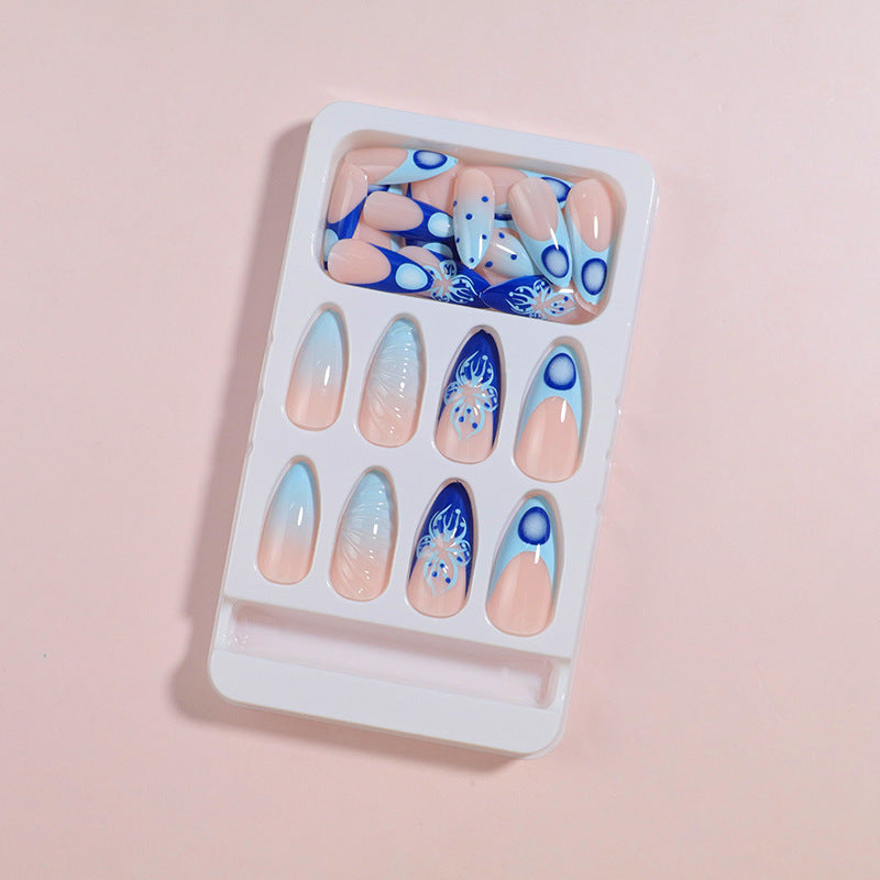 DIY Artistic Press-On Nail Set Kalsten