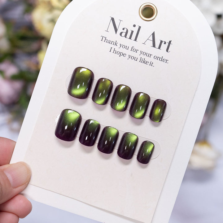 Elegant Press-On Nail Art Set