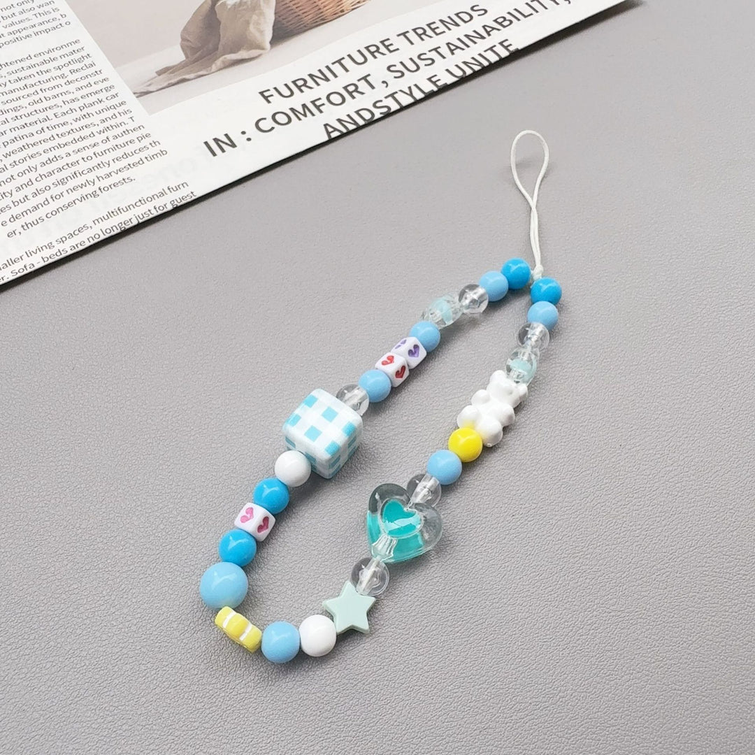 Heart-Shaped Beaded Eyewear Chain Kalsten
