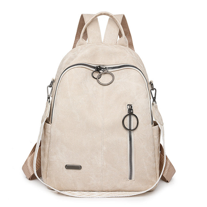 Versatile Textured Casual Backpack Kalsten