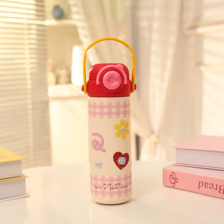Ladies Insulated Drinking Bottle in Cheerful Strawberry Design Kalsten