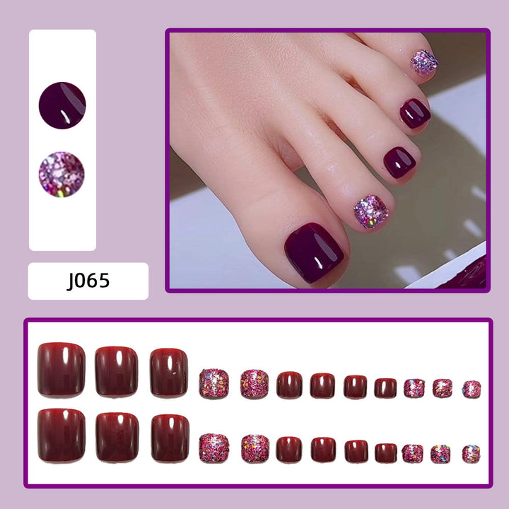Trendy Toenail Art Kalsten