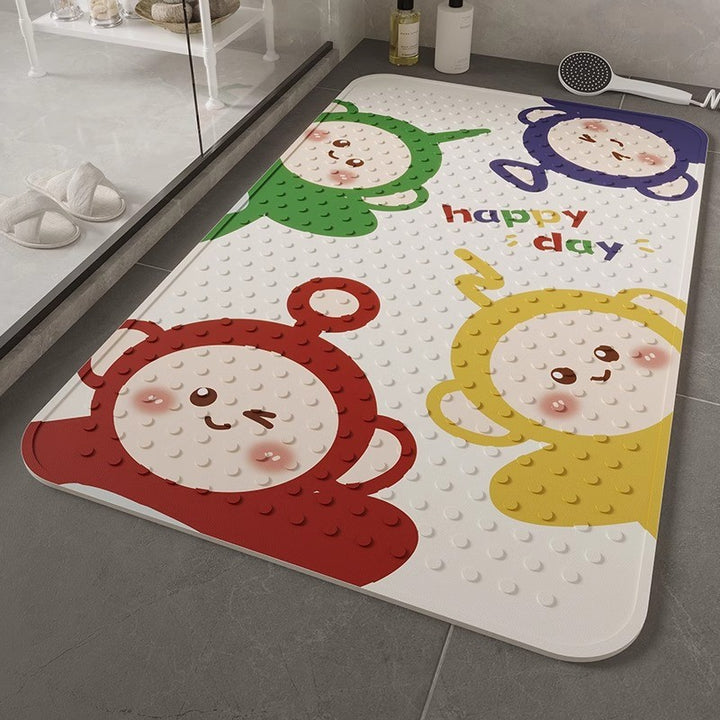 Fun Cartoon Bath Mat Kalsten