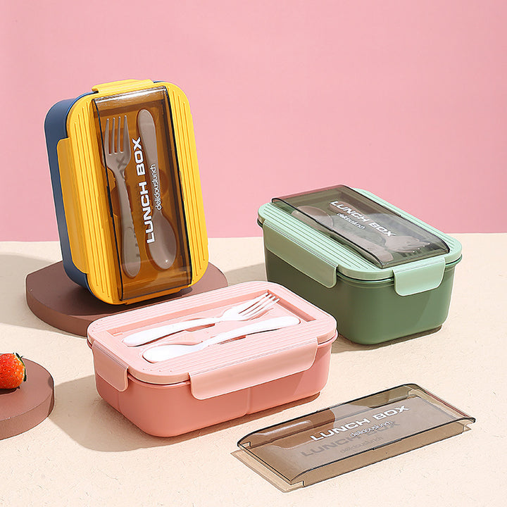 Multi-Compartment Insulated Lunch Container