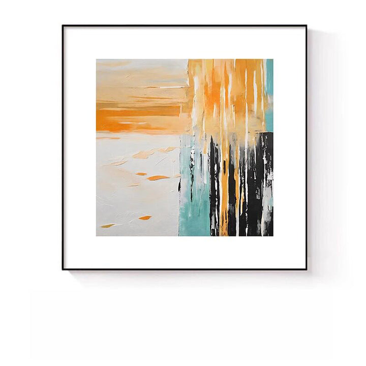 Abstract Expressionist Canvas Artwork for Walls