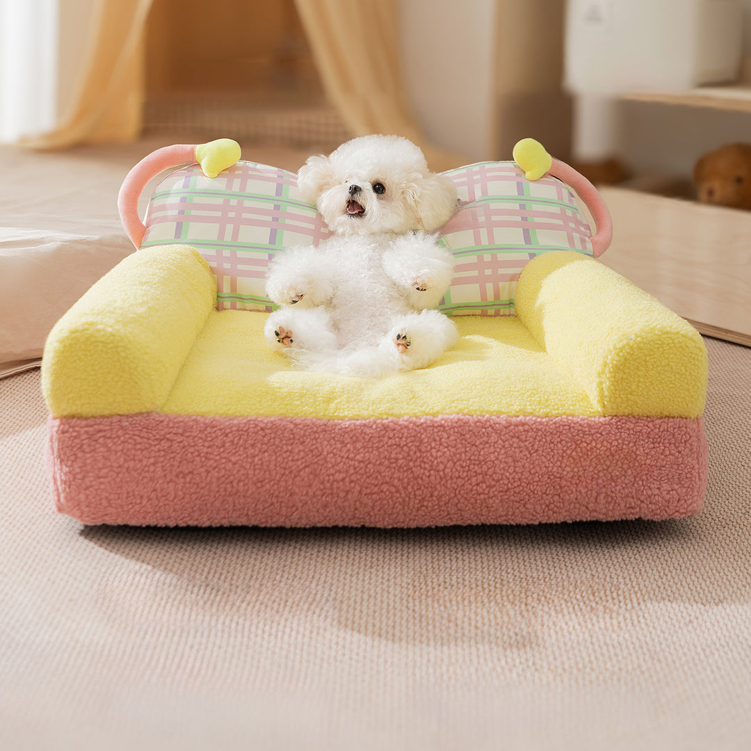 Cozy Plush Dog Bed