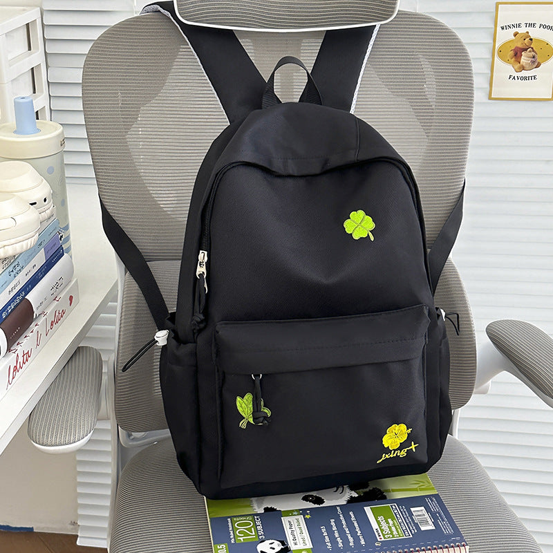 Casual Multi-Pocket Backpack with Fun Accents Kalsten