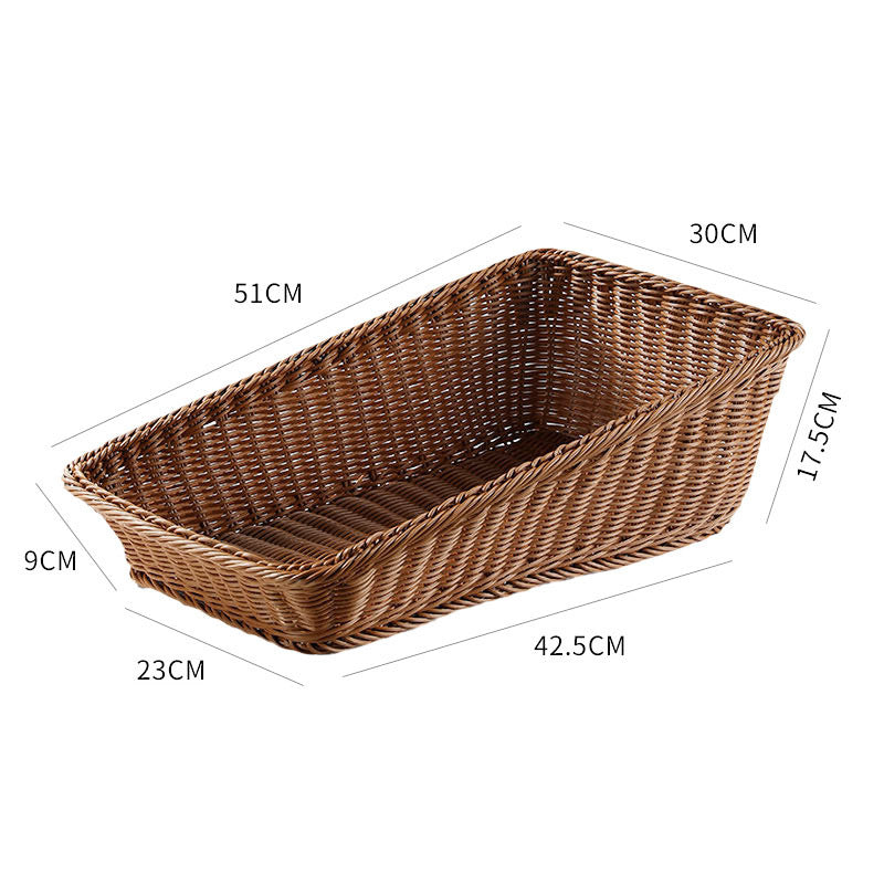 Unisex Portable Storage Box made of Woven Rattan Kalsten