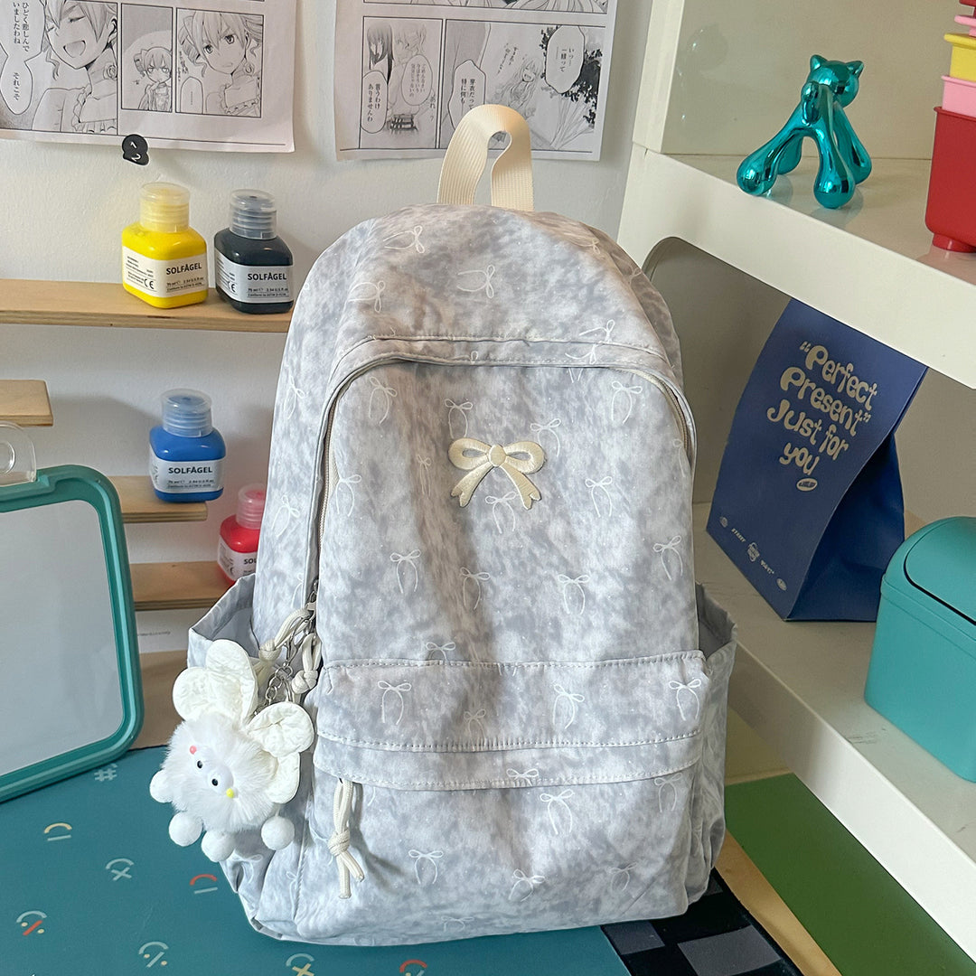 Playful Embroidered Backpack Kalsten
