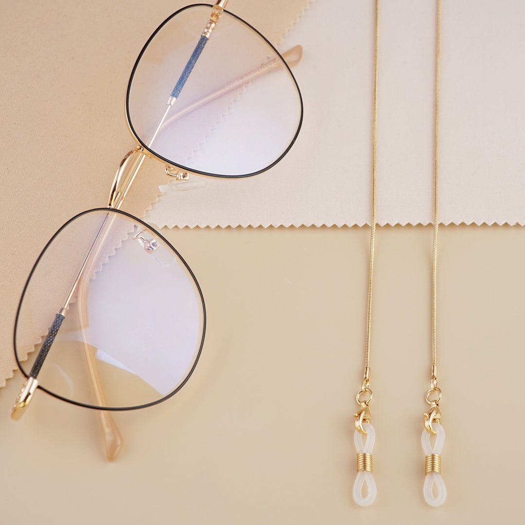 Sleek Metal Eyewear Chain Kalsten