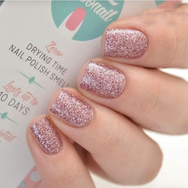 Glamorous Glitter Artificial Nails Kalsten