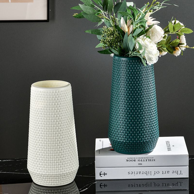 Textured Woven Decorative Vase Kalsten
