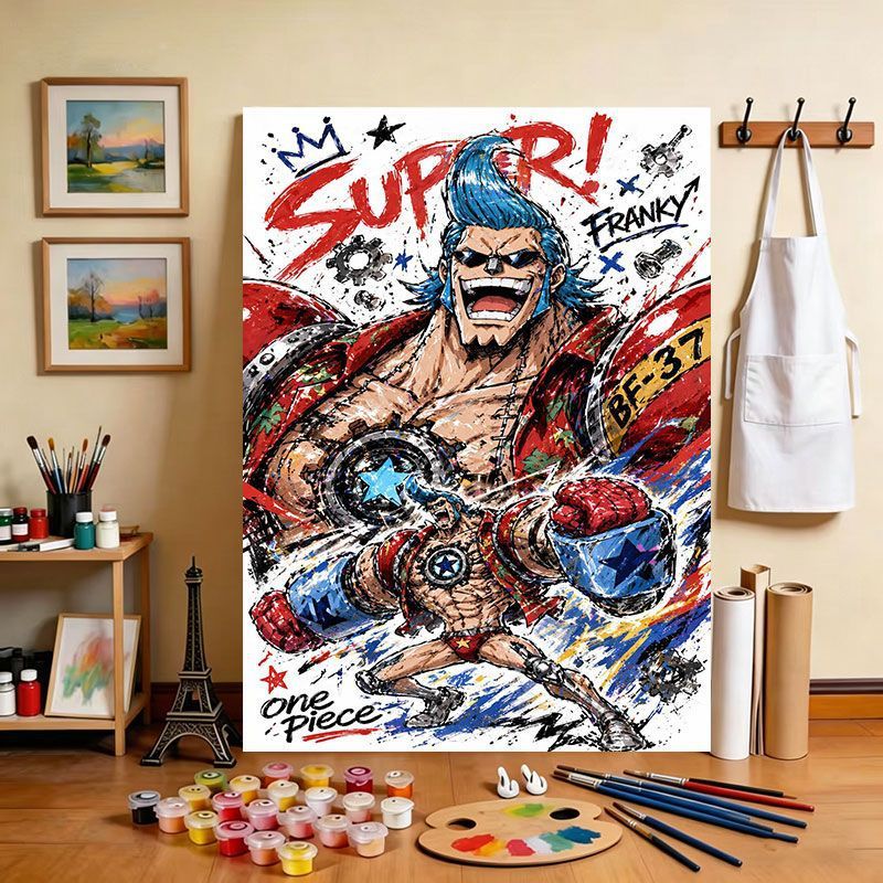 Cartoon Character Art Print Kalsten
