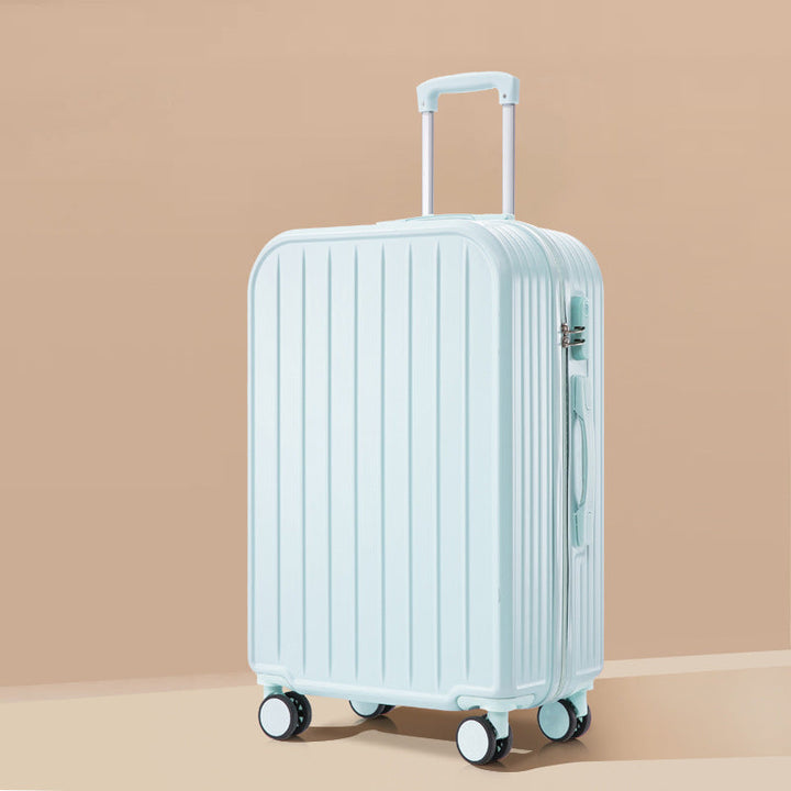 lightweight ABS hardshell spinner suitcase with telescopic handle and matching cosmetic case Kalsten