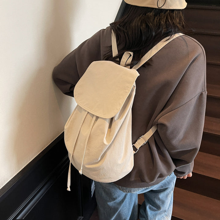 Everyday backpack with drawstring and padded shoulder straps Kalsten