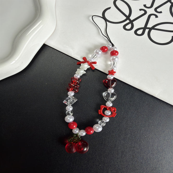 Cute Beaded Charm Necklace Kalsten