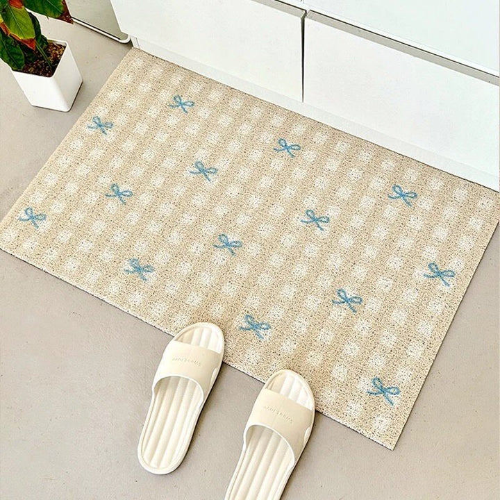 Stylish Gingham Pattern Decorative Mat