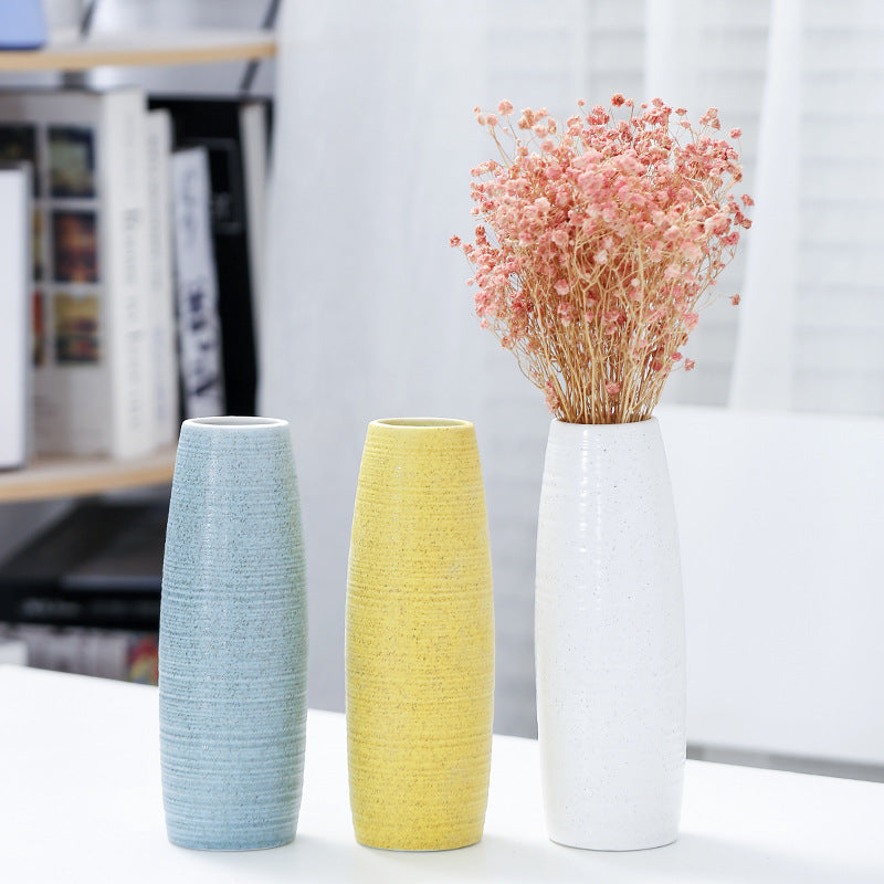 Contemporary Ceramic Floral Vase Kalsten