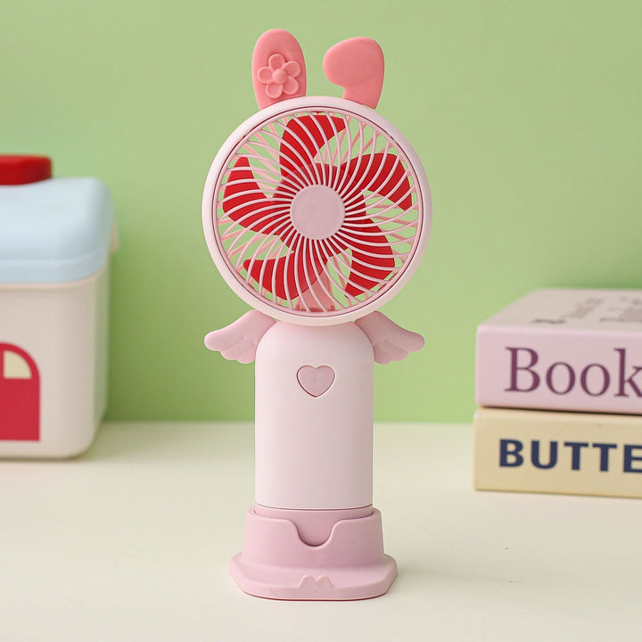 Adorable Character-Themed Portable Fan Kalsten