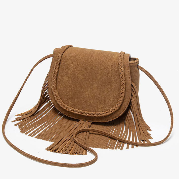 Bohemian Fringe Crossbody Bag