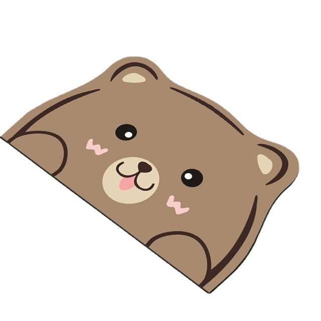 Cute Cat Design Bath Mat Kalsten