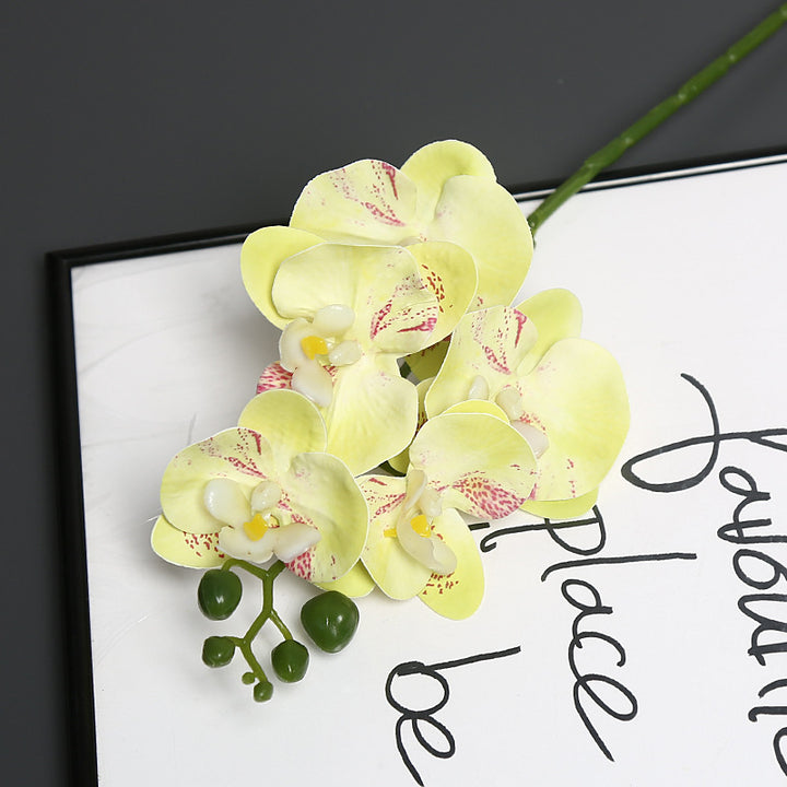 Lifelike Orchid Flower Stem