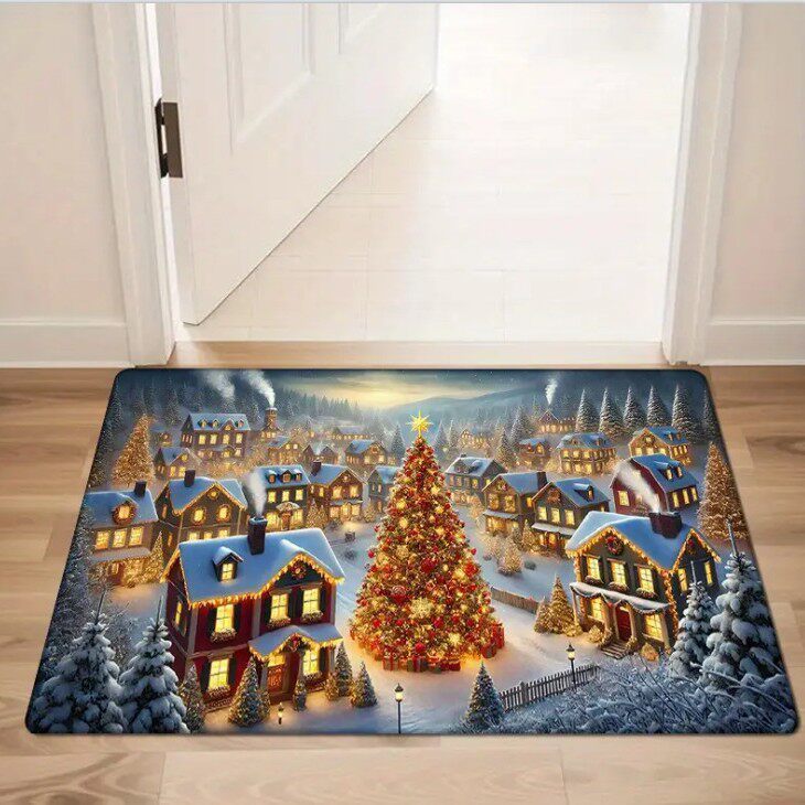 Holiday-Themed Entrance Mat
