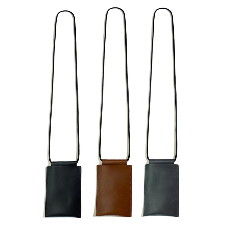 Leather Crossbody Card Holder Kalsten