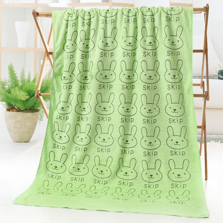 Cartoon-Themed Plush Fleece Blanket
