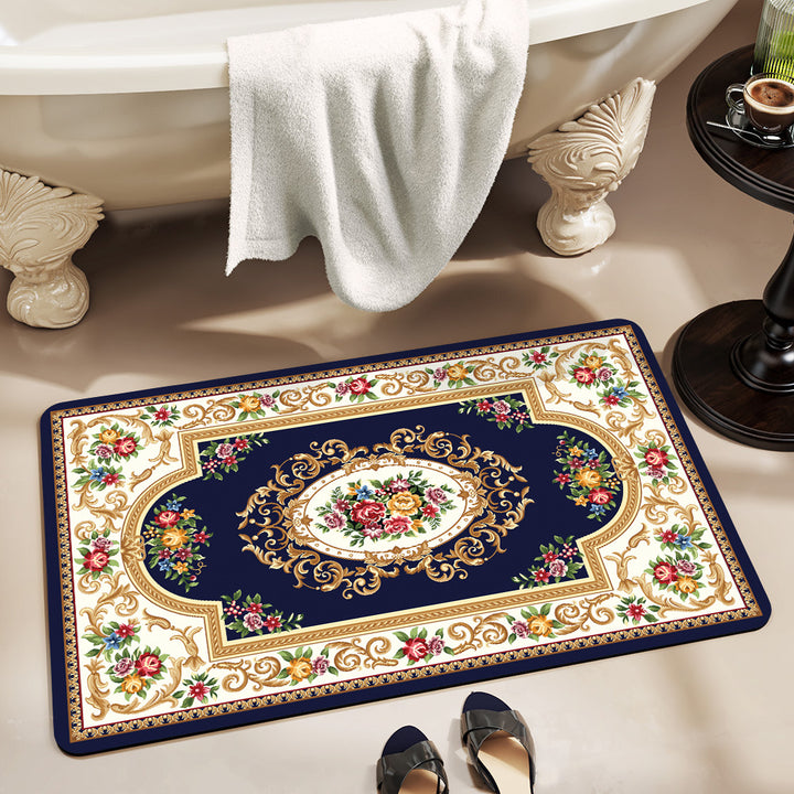 Luxurious Vintage-Inspired Bath Mat Kalsten