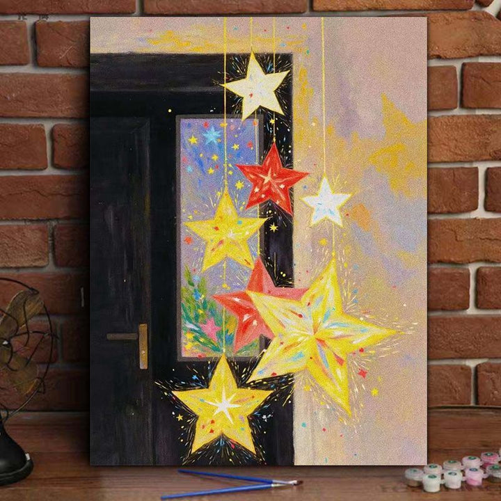 Colorful Balloon-Themed Canvas Art Print Kalsten