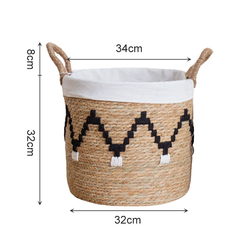 Decorative Woven Storage Basket Kalsten