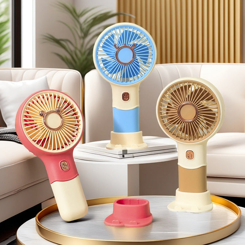 Women Portable Hand Fan with Innovative Animal Design Kalsten