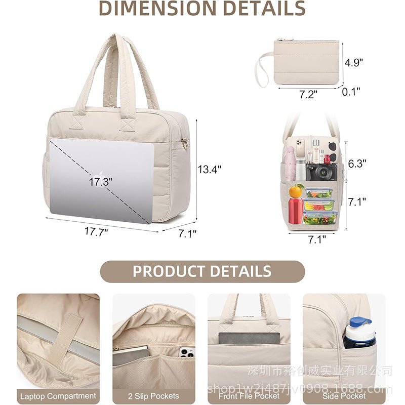 Insulated Lunch Tote Bag with Removable Cooler Kalsten