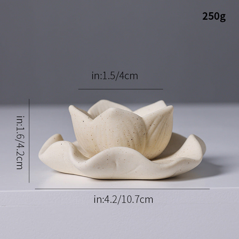 Decorative Ceramic Lotus Kalsten