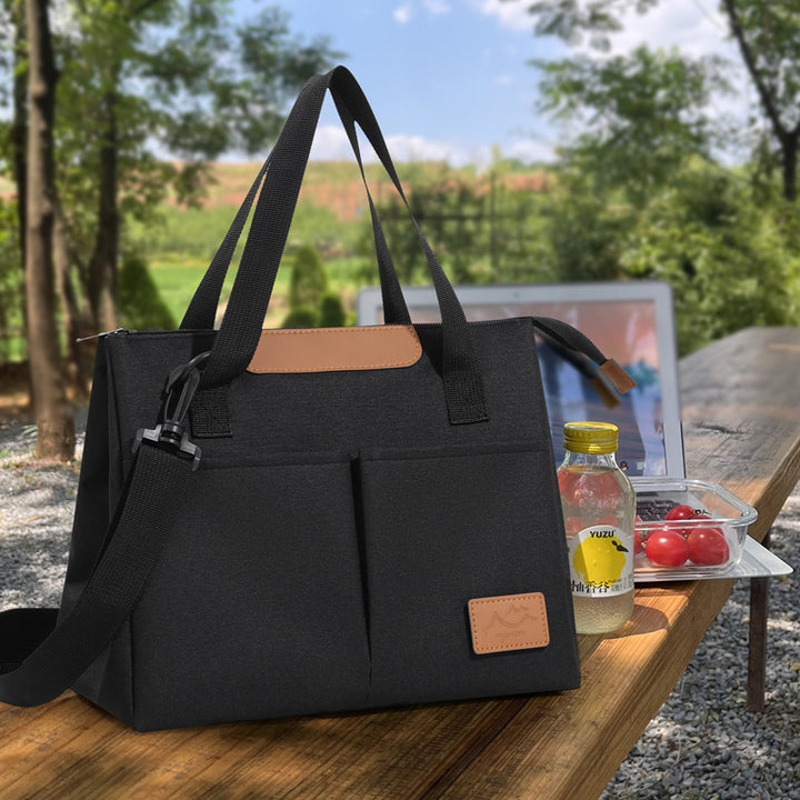 Insulated Multi-Pocket Lunch Tote Kalsten